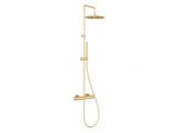 Ravak ES 091.60RGB Sprchový sloup s termostatickou baterií, posuvný, se sprchovým setem, Rose Gold Brushed