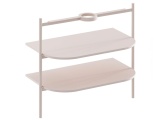 Ravak Konstrukce pod umyvadlo CS Yard 80, Alabaster Pink