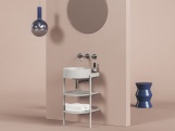 Ravak Konstrukce pod umyvadlo CS Yard 80, Alabaster Pink