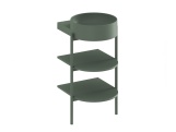 Ravak Konstrukce pod umyvadlo CS Yard 80, Grey Green