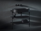 Ravak Konštrukcia pod umývadlo CS Yard 80, Smoke Grey