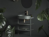 Ravak Konštrukcia pod umývadlo CS Yard 80, Smoke Grey
