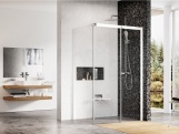Ravak MSDPS 100x80 L, biela+transparent