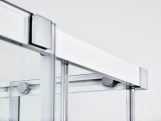 Ravak MSDPS 100x80 P, lesk+transparent
