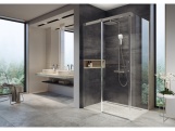 Ravak MSDPS 120x80 P, satin+transparent