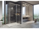 Ravak MSDPS 120x80 P, satin+transparent