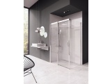 Ravak MSDPS 120x80 P, satin+transparent