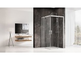 Ravak MSRV4 90x90, lesk+transparent