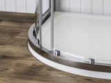 Ravak NBLCP4 90x90, lesk+transparent