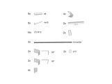 Ravak Panelkit 10°, BeHappy II, Chrome 160/170x105
