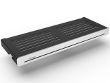 Ravak Polička Slim S, satin/chrom