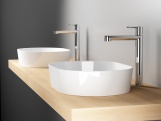 Ravak PU 015.00CR Umyvadlová stojánková baterie 322 mm bez výpusti, chrom