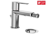 Ravak PU 055.00CR Bidetová stojánková baterie 151 mm s výpustí, chrom