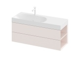 Ravak SD Lite 120 P skříňka pod umyvadlo černá matná