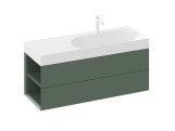 Ravak SD Lite 120 P skříňka pod umyvadlo Grey Green
