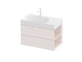Ravak SD Lite 80 P skrinka pod umývadlo Alabaster Pink