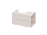 Ravak SD Lite 80 P skrinka pod umývadlo Alabaster Pink