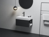 Ravak SD Lite 80 P skrinka pod umývadlo čierna matná