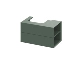 Ravak SD Lite 80 P skříňka pod umyvadlo Grey Green