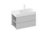 Ravak SD Lite 80 P skříňka pod umyvadlo Smoke Grey