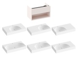 Ravak SD Lite 80 skříňka pod umyvadlo Alabaster Pink