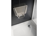 Ravak Sedátko Ovo B II, clear/nerez