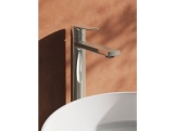 Ravak SL 015.20BL Umyvadlová stojánková baterie 290 mm bez výpusti, černá