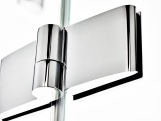 Ravak SMSD2 90 A-L, lesk/chrom+transparent