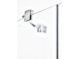Ravak SMSD2 90 A-L, lesk/chrom+transparent