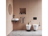 Ravak TD 410.20BL WC štětka, černá