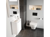 Ravak TD 410.20BL WC štětka, černá