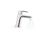 Ravak TD F 012.20BL Umývadlová batéria 144 mm bez odtokovej armatúry, čierna