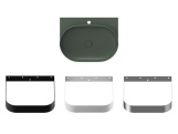 Ravak Umyvadlo Yard 60, s otvorem pro baterii, bez přepadu, Grey Green