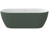 Ravak Vana Freedom O Tec 170x77 volně stojící, bílá, krytka odtoku chrom