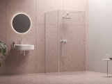 Ravak Walk-In Corner Set 120x90, černá+transparent