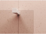 Ravak Walk-In Wall Set 90, bílá matná+transparent