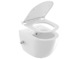 Ravak WC bidetovou tryskou Uni Chrome RimOff, závesné, biela