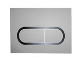 Ravak WC tlačítko Chrome, černá