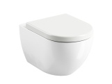 Ravak WC Uni Chrome Rim, závěsný, bílá