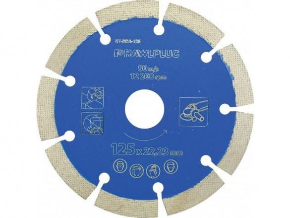 Rawlplug Diamantový kotouč SEGMENT beton