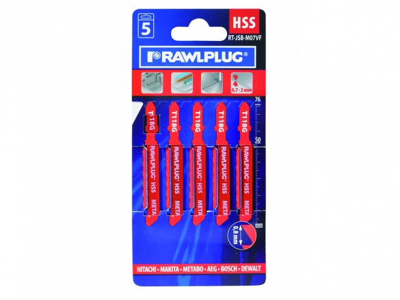 Rawlplug Pilový list do přímočaré pily na kov
