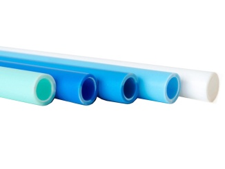 Rozvody vody – T-plastics 32 x 24 mm tmavě modrá 6000 mm, tmavě modrá