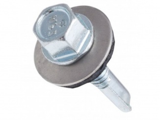 Samorezné skrutky – Marcopol MPZ 8 + S 14 / S 16 25,0 mm, stříbrná, S 16