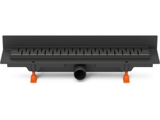 Sanita – Chuděj LZB 40 Black (ke stěně) 450 mm, Medium, K3