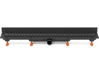 Sanita – Chuděj LZB 40 Black (ke stěně) 750 mm, Medium, K3