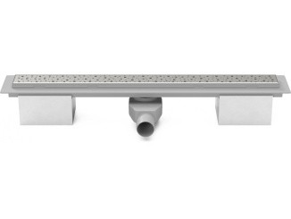 Sanita – Chuděj LZB 50 360° 650 mm, Square, lesklý, K3