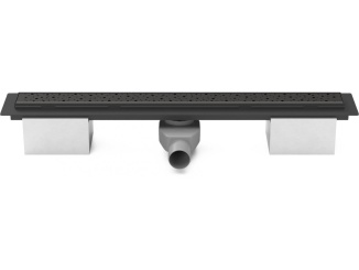 Sanita – Chuděj LZB 50 360° Black 750 mm, Drops, K3