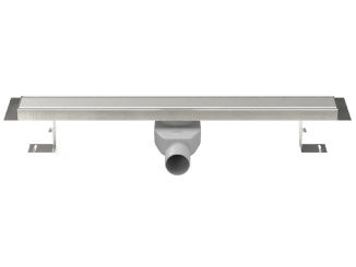 Sanita – Chuděj LZB 50 360° Nerez 650 mm, Klasik / Floor, matný, K3