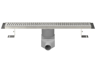 Sanita – Chuděj LZB 50 360° Nerez (nastavitelný) 1200 mm, Harmony, lesklý, K3