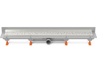 Sanita – Chuděj LZB/N 40 (ke stěně) 650 mm, Square, lesklý, K3